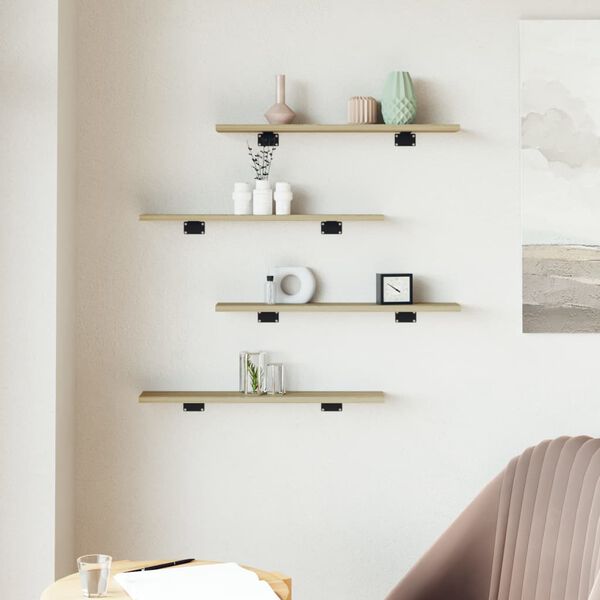 vidaXL riiuliplaadid 8 tk, Sonoma tamm, 60x10x1,5 cm, puitlaastplaat