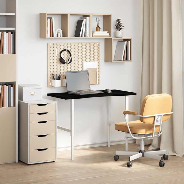 vidaXL lauaplaat, tumepruun, 100x60x2,5 cm, toekas tammepuit ristk&uuml;lik