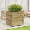 vidaXL aia taimekast, 70x70x72,5 cm, immutatud männipuit