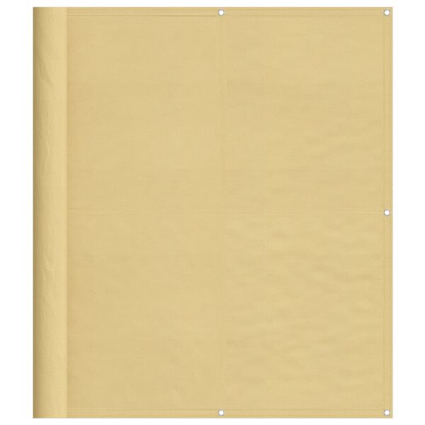 vidaXL r&otilde;dusirm, liivakarva, 120x400 cm, 100% pol&uuml;ester oxford