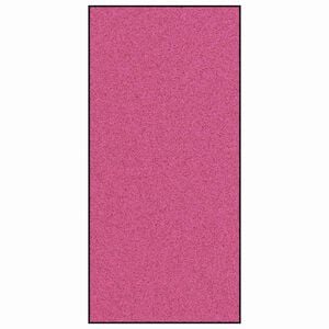 vidaXL Uksematt Roosa ja Must 120 x 250 cm 100% pol&uuml;amiid