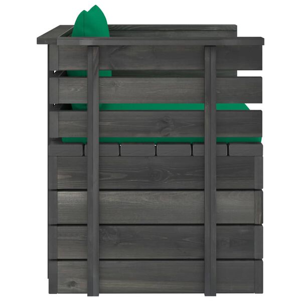 vidaXL aia tugitool istmepatjadega m&auml;nnipuit