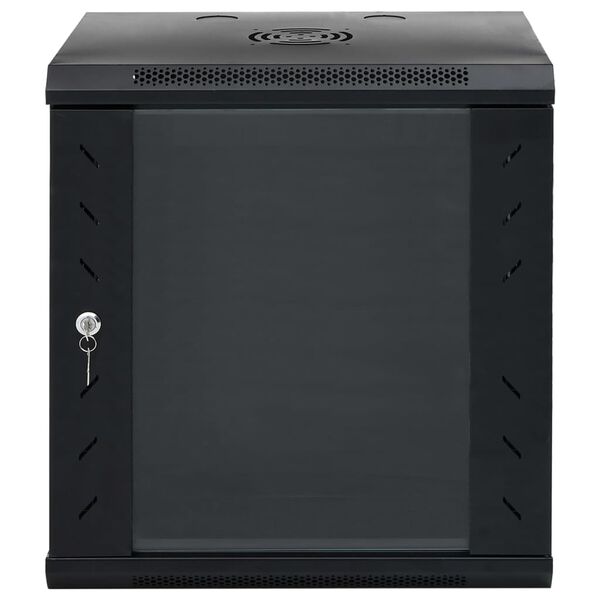 vidaXL 12U seinale paigaldatav serverikapp 19" IP20, 53 x 40 x 60 cm