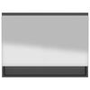 vidaXL vannitoa peegelkapp, 80 x 15 x 60 cm, MDF, antratsiit