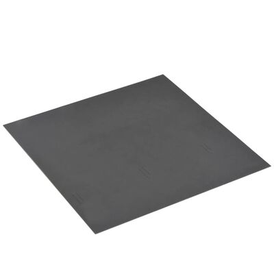 vidaXL iseliimuvad PVC põrandalauad 5,11 m², mustriga must