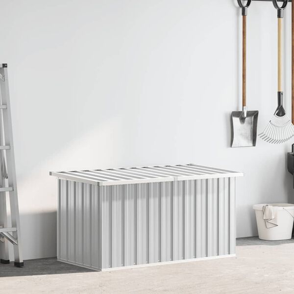 vidaXL aia hoiukast, hall, 129 x 67 x 65 cm