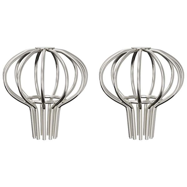 vidaXL Vihmaveerennide Lehtede T&otilde;kkepuu 2 pcs H&otilde;bedane 50 mm