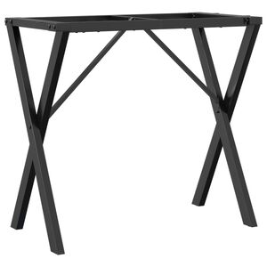 vidaXL s&ouml;&ouml;gilaua jalad, X-raam, 80 x 40 x 73 cm, teras