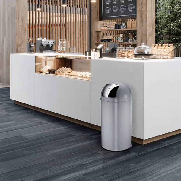 EKO vajutatava kaanega pr&uuml;gikast, 40 l, matt hall