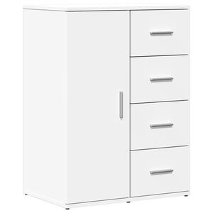 vidaXL puhvetkapp, valge, 59x39x80 cm, tehispuit