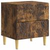 vidaXL &Ouml;&ouml;kapp Suitsutatud tamm 43 x 34,5 x 48 cm Tehispuit