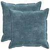 vidaXL Diivanipadi 2 tk HOUTEN Sinine 80 x 80 cm &Scaron;en&uuml;&uuml;lfabric