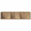vidaXL CD seinariiul Artisan tamm 75x18x18 cm Engineered Wood