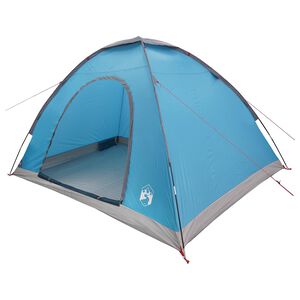 vidaXL Telkimise telk katusega &otilde;huavaga Sinine 275 x 215 x 125 cm