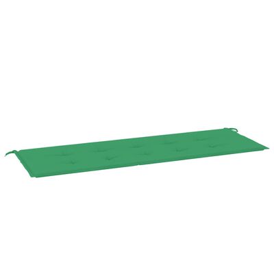 vidaXL aiapingi istmepadi, roheline, 150 x 50 x 3 cm, oxford kangas
