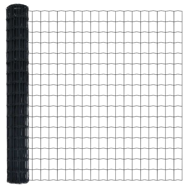 vidaXL Euroopa aed Hall 1.6 x 10 m PVC-kaetud raud