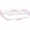 vidaXL Nurgavoodi raam koos madratsiga peaga 2 pcs Helehall Samet
