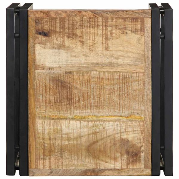 vidaXL kohvilaud, 40x40x35 cm, t&ouml;&ouml;tlemata mangopuit