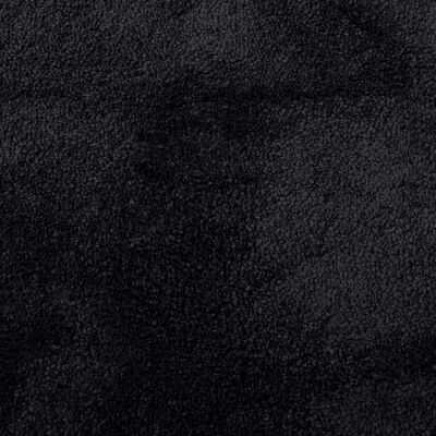 vidaXL vaip "OVIEDO" lühikese narmaga, must, 60 x 110 cm