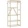 vidaXL riiulitega riidenagi, 80x40x175 cm, bambus