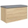 vidaXL hoiupink Sonoma tamm 82 x 42 x 45 cm t&ouml;&ouml;deldud puit