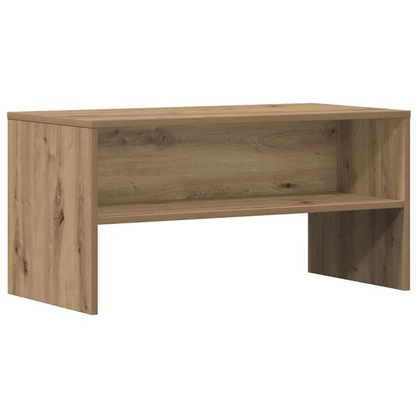 vidaXL telerikapp Artisan tamm 80x40x40 cm Engineered Wood