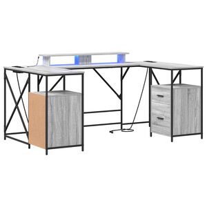 vidaXL Laud Hall Sonoma Tehispuit 182 x 101 x 87,5 cm