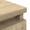 vidaXL telerikapp Sonoma tamm 100x35x54 cm Engineered Wood