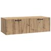 vidaXL Rippuv TV kapp 98 x 41 x 30 cm Artisan tamm Tehispuit