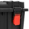 vidaXL kaasaskantav transpordikohver, must, 56,5x45,5x48 cm, PP