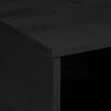 vidaXL kohvilaud, must, 102 x 50 x 45 cm, tehispuit