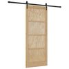vidaXL Libisev uks ORKDAL Naturaalne 86 x 211 cm Toekas m&auml;nnipuit