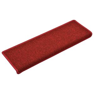 vidaXL trepimatid 15 tk 65 x 21 x 4 cm punased ristk&uuml;likukujulised servad