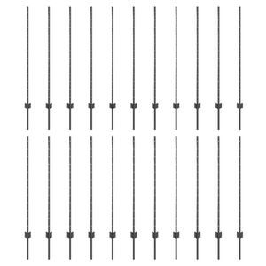 vidaXL Aiapost 22 pcs Hall 160 cm Teras