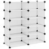 vidaXL kingariiul, l&auml;bipaistev, 84x32x88,5 cm, PP