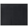 vidaXL vaip ristk&uuml;likukujuline, must, 80 x 100 cm, bambus