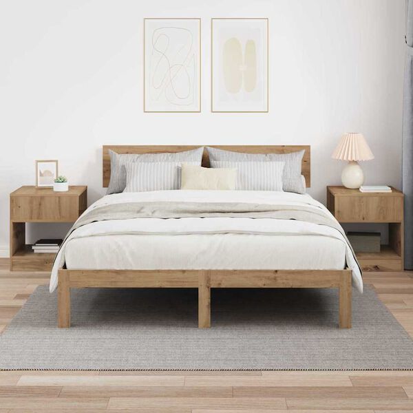 vidaXL Otsalaud 2 pcs K&auml;sit&ouml;&ouml;puu 40,5 x 40 x 45 cm Tehispuit