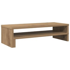 vidaXL monitorialus, k&auml;sit&ouml;&ouml;tamm, 54x22x15 cm, tehispuit