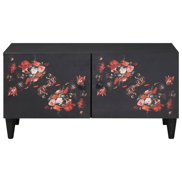 vidaXL Kohvilaud Mitmevärviline 80 x 50 x 40 cm Tugev mango puu