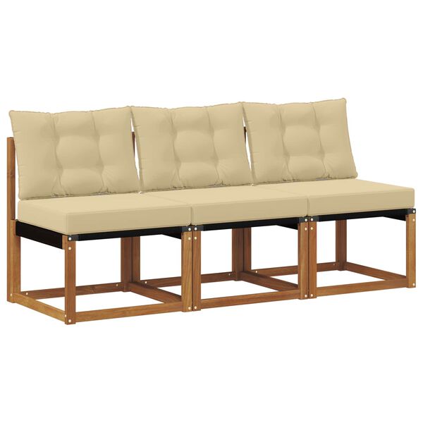 vidaXL 3 T&uuml;kk V&auml;likeskkonna keskdiiivan