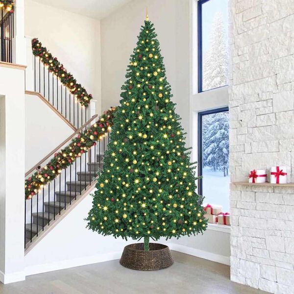 vidaXL J&otilde;ulupuukaelus Must 90 x 90 x 28 cm Vesih&uuml;atsint