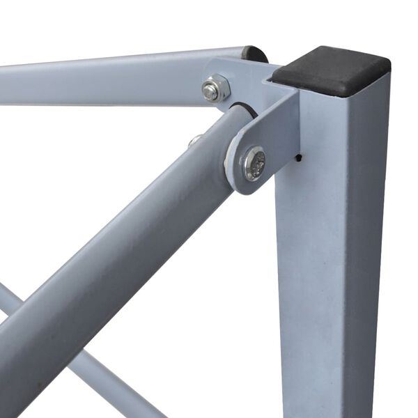 vidaXL kokkupandav telk 2 seinaga, 291x291x315 cm, kreemjas