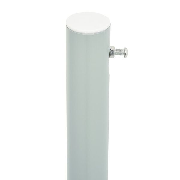 vidaXL lahtit&otilde;mmatav terrassi k&uuml;lgsein, 180 x 600 cm, punane