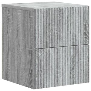 vidaXL Seinale kinnitatav &ouml;&ouml;tis sahtliga Hall Sonoma 33 x 34,5 x 40 cm