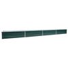 vidaXL aia taimelava tsingitud teras 600 x 80 x 45 cm roheline
