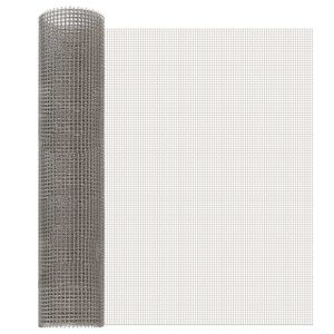 vidaXL V&otilde;rgusilm 60 x 1000 cm 3 Mesh Roostevaba teras 201 H&otilde;bedane