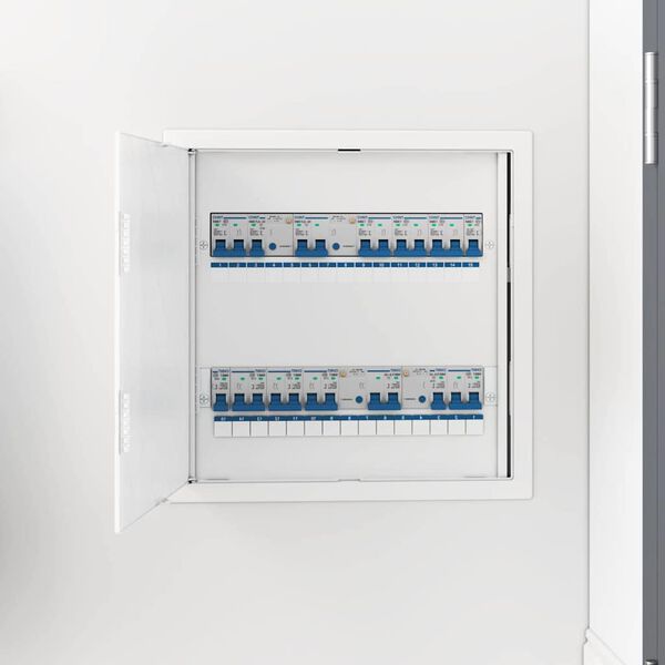 vidaXL Ligip&auml;&auml;su paneelid Valge 40 x 40 cm ABS Plastik