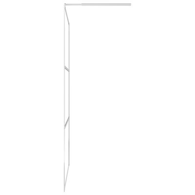 vidaXL dušinurga sein, läbipaistev ESG-klaas, 90 x 195 cm