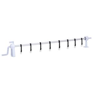 vidaXL basseinikatte rullik plastist alusega