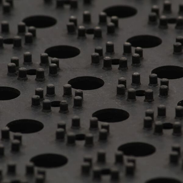 vidaXL matt kummist, 16 mm, 100 x 150 cm